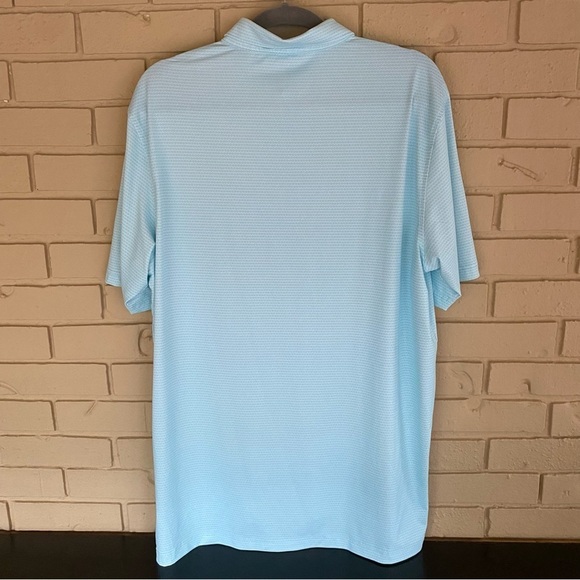 Turtleson polo Mens large Printed Embroidered golf performance Shirt Athleisure - Picture 3 of 7